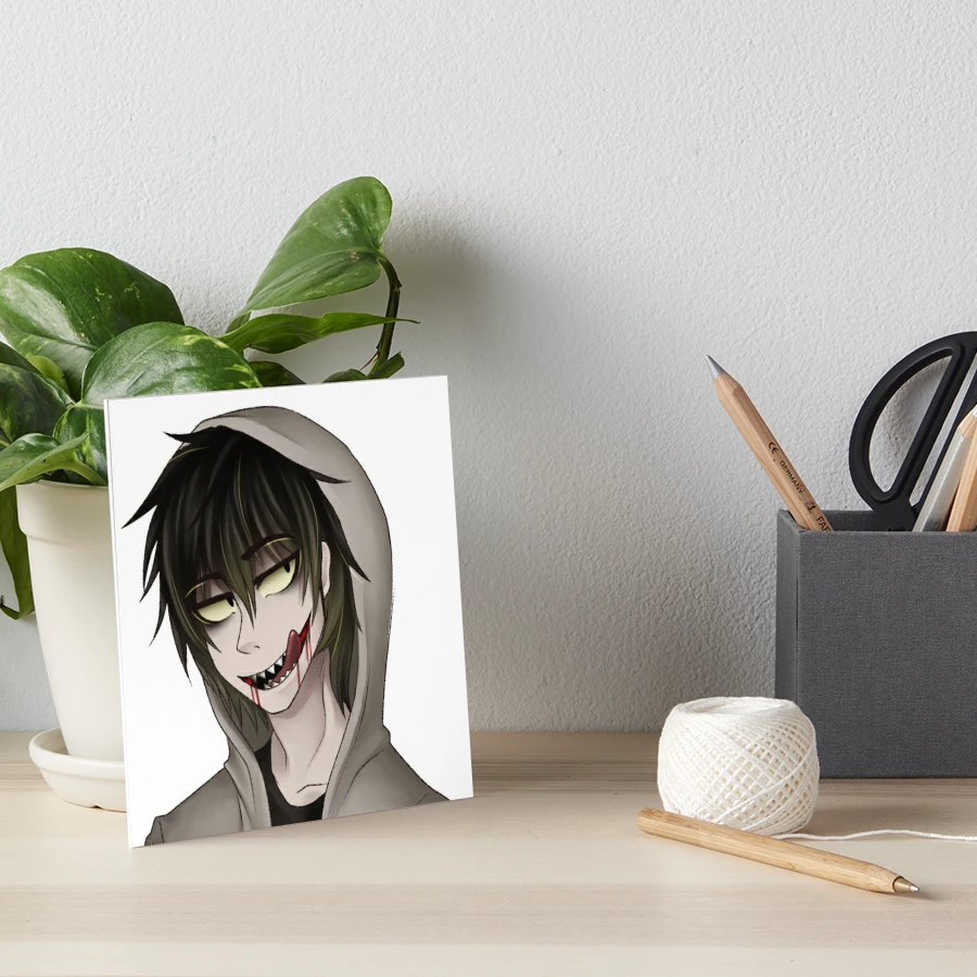 Jeff The Killer - Creepypasta Stylized Photographic Print for Sale by  Xiketico