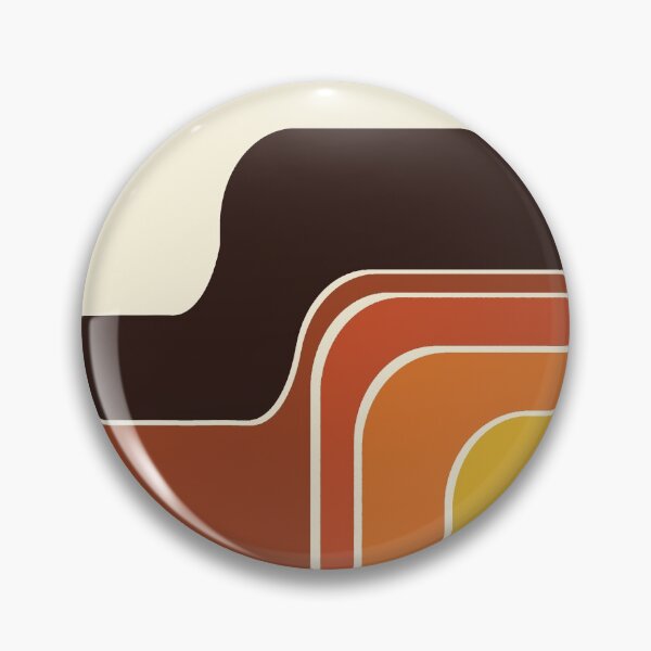 Item preview, Retro Zig Zag Meets 1970s Orange designed and sold by MonstersMashU.