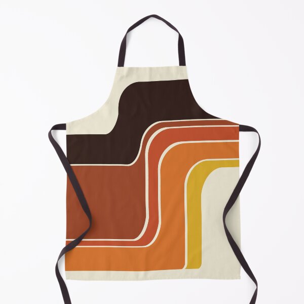 Item preview, Retro Zig Zag Meets 1970s Orange designed and sold by MonstersMashU.