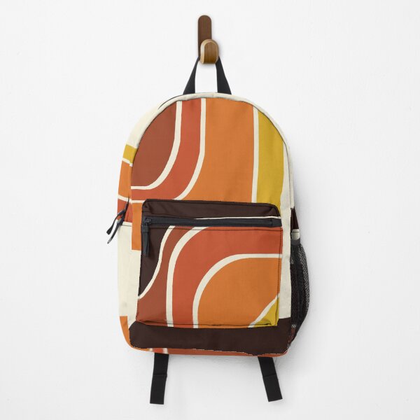 Item preview, Retro Zig Zag Meets 1970s Orange designed and sold by MonstersMashU.