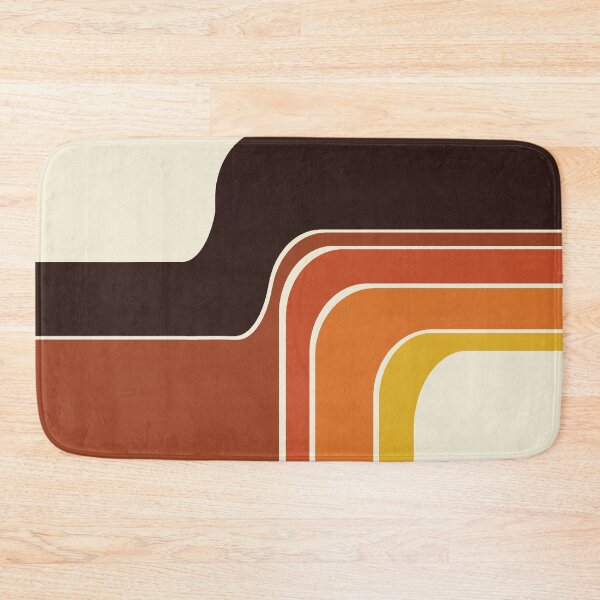 Item preview, Retro Zig Zag Meets 1970s Orange designed and sold by MonstersMashU.