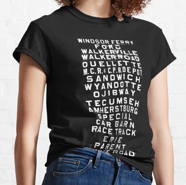 Windsor Streetcar 1916 Classic T-Shirt