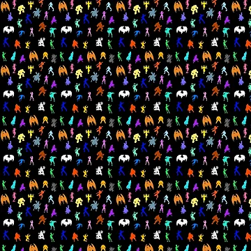 Artwork thumbnail, Sentinel Hero Pattern by GreaterThanGames