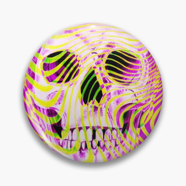 Artikelvorschau, Psychedelischer Schädel entworfen und verkauft von stephdrawsstuff.