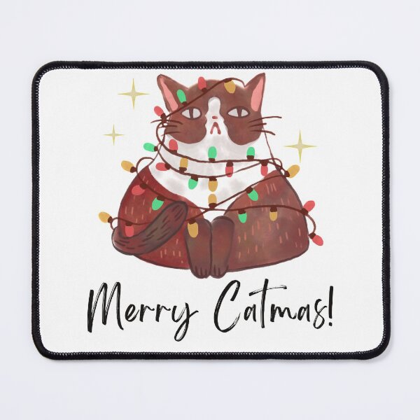 Item preview, Merry Catmas Funny T-Shirt For Christmass designed and sold by Timshop1.