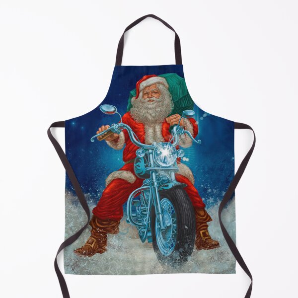 Item preview, Santa Claus on a motorbike designed and sold by el-padre.