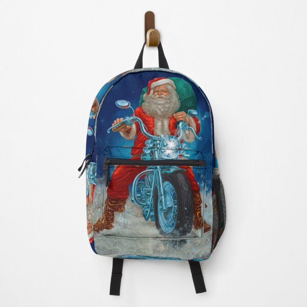 Item preview, Santa Claus on a motorbike designed and sold by el-padre.