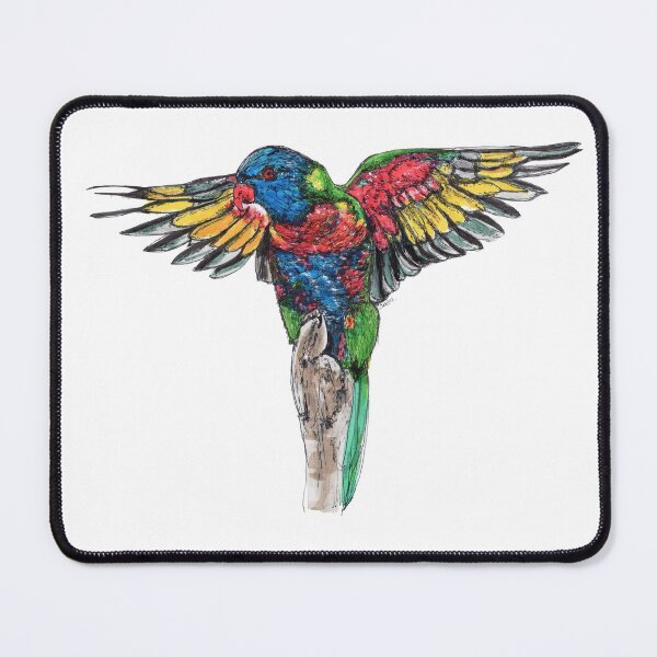 Item preview,  Delilah the Rainbow Lorikeet designed and sold by Wildcard-Sue.