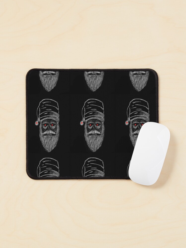 black and white mouse pad design