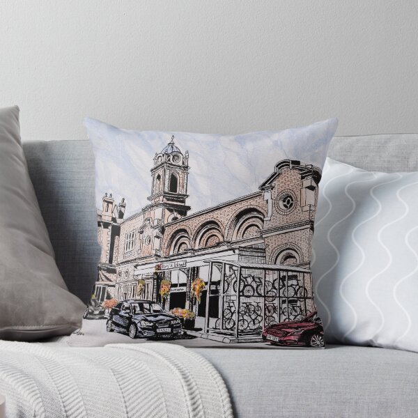Item preview, Bury St Edmunds Railway Station Painting designed and sold by Tom Crittenden.