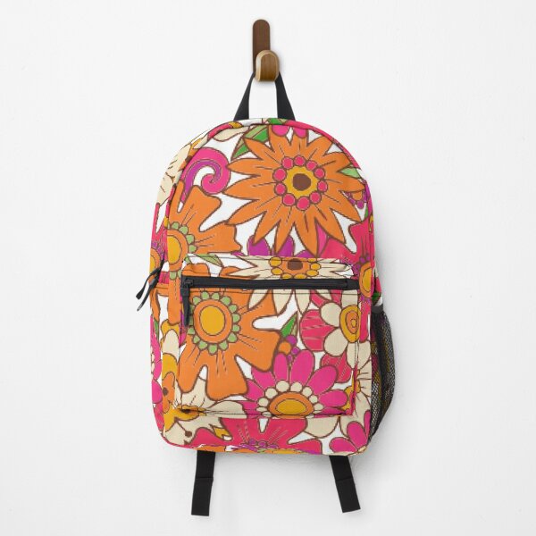 Vintage Flowerpattern Backpack