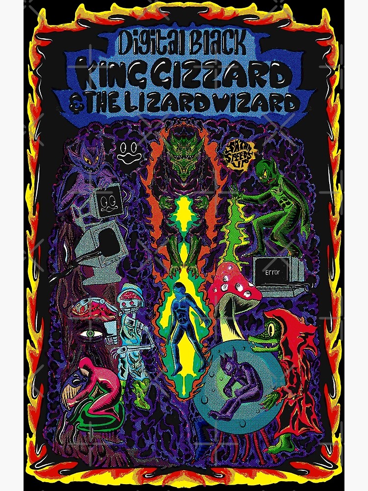 King cheapest Gizzard Poster