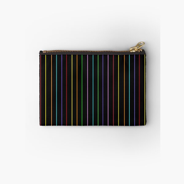 Item preview, Skinny Stripes on Black Background  designed and sold by ShirleyDee.