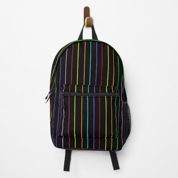 Item preview, Skinny Stripes on Black Background  designed and sold by ShirleyDee.
