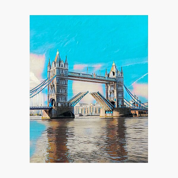 Item preview, Tower Bridge designed and sold by Sofia-Draws.