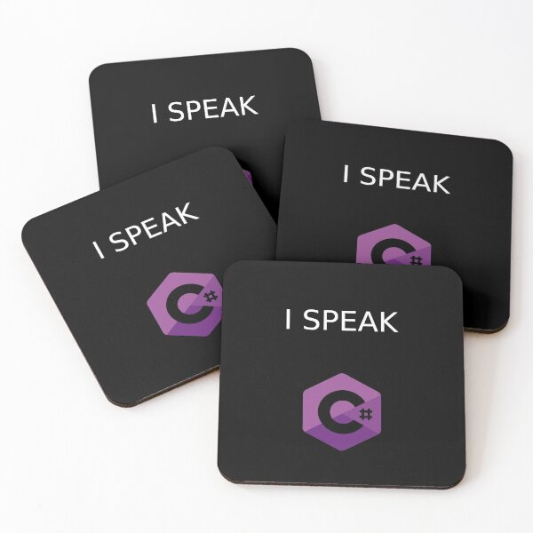 Item preview, I speak C# Language designed and sold by cerenalkan.