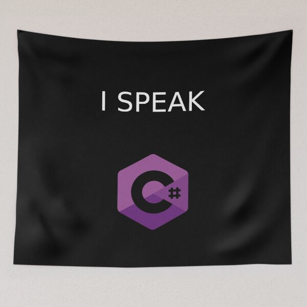 Item preview, I speak C# Language designed and sold by cerenalkan.