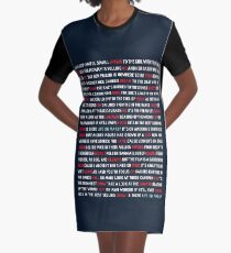 David Bowie - Life on Mars Graphic T-Shirt Dress