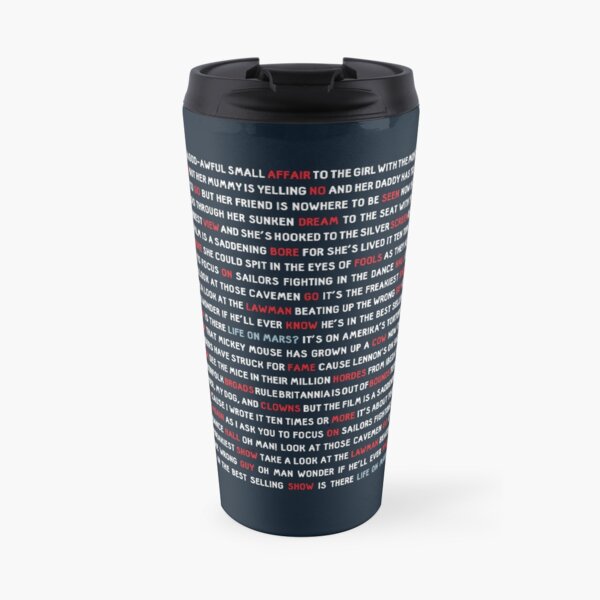 David Bowie - Life on Mars Travel Mug