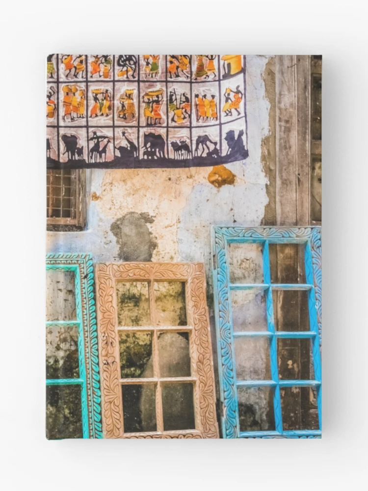 Thumbnail 1 of 3, Journal, Colorful window frames designed and sold by Lyl Dil Creations.