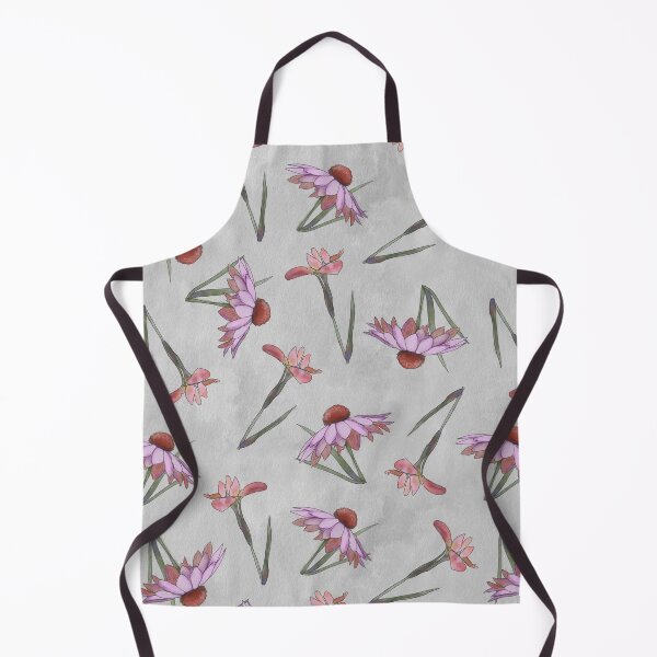 Item preview, Floral pattern on grey designed and sold by Hollyroseart.