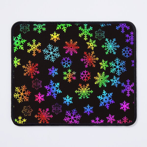 Item preview, Rainbow Snowflake Colorful Winter Christmas Swirl designed and sold by Timeforplay.