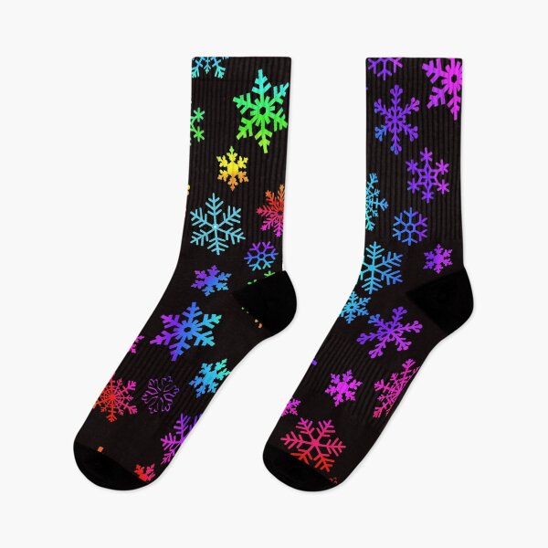 Item preview, Rainbow Snowflake Colorful Winter Christmas Swirl designed and sold by Timeforplay.