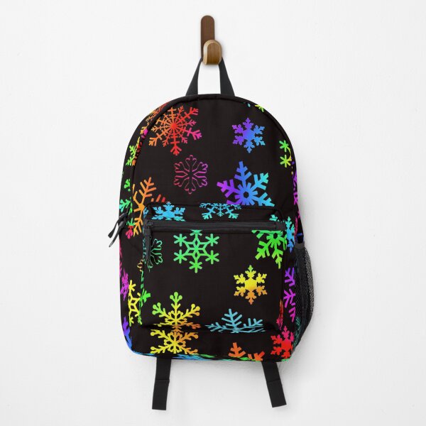 Item preview, Rainbow Snowflake Colorful Winter Christmas Swirl designed and sold by Timeforplay.