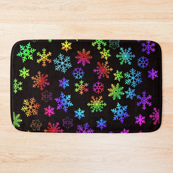 Item preview, Rainbow Snowflake Colorful Winter Christmas Swirl designed and sold by Timeforplay.