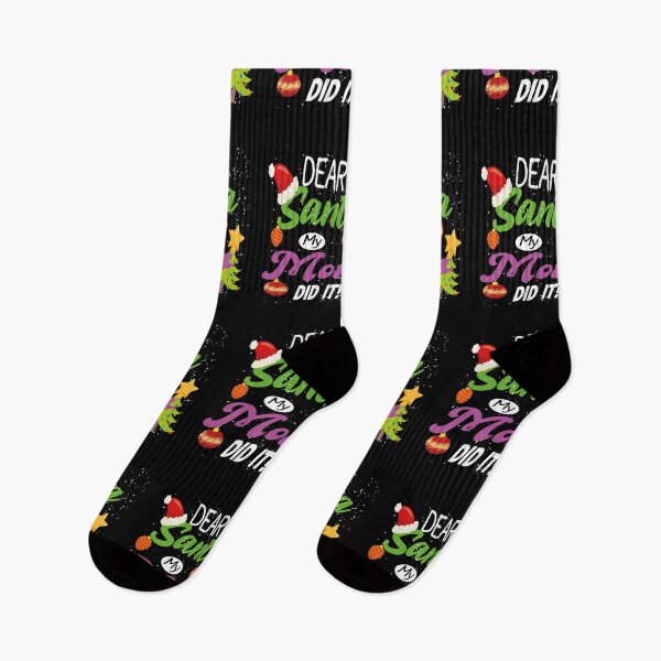 Item preview, Dear Santa My Mom Did It Funny Christmas Gift Idea  designed and sold by justbejoker.