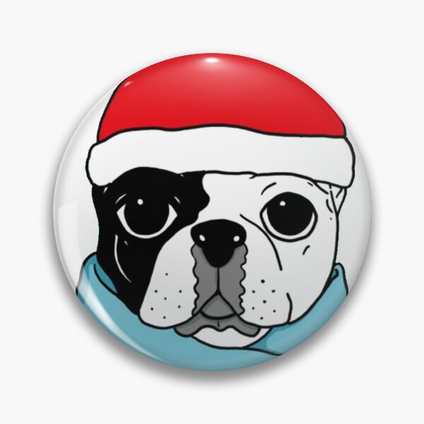 Item preview, Christmas bouledogue français designed and sold by noiceshoptirana.