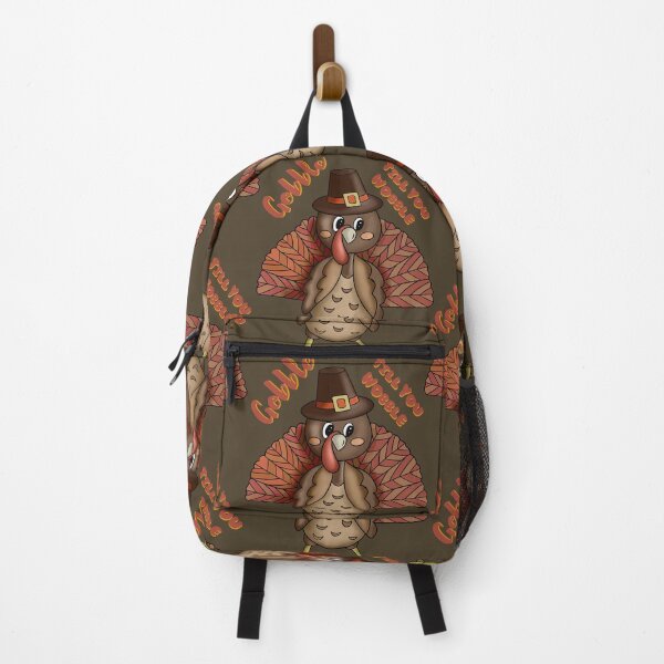 Item preview, Gobble Till You Wobble Turkey, Thanksgiving Design designed and sold by Constant Readers.