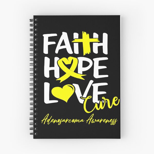Item preview, Faith Hope Love Cure Adenosarcoma Awareness designed and sold by Grooffos.