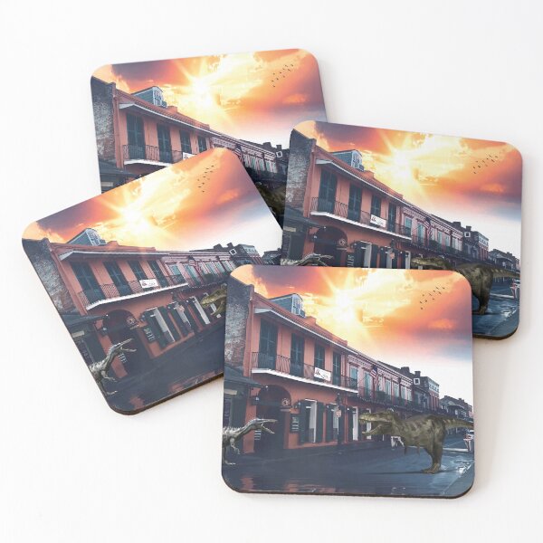Item preview, Dinosaurs in New Orleans designed and sold by StudioBlack.