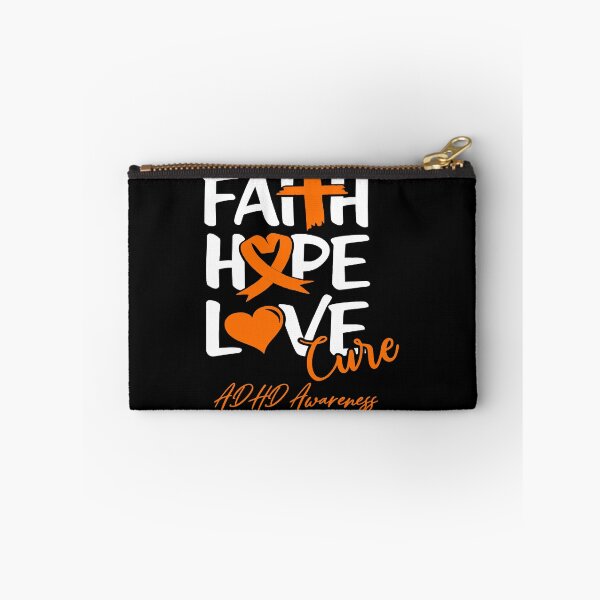 Item preview, Faith Hope Love Cure ADHD Awareness designed and sold by Grooffos.