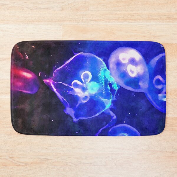 Item preview, Moon Jellies Jellyfish Watercolor Painting designed and sold by Zurickdesigns.