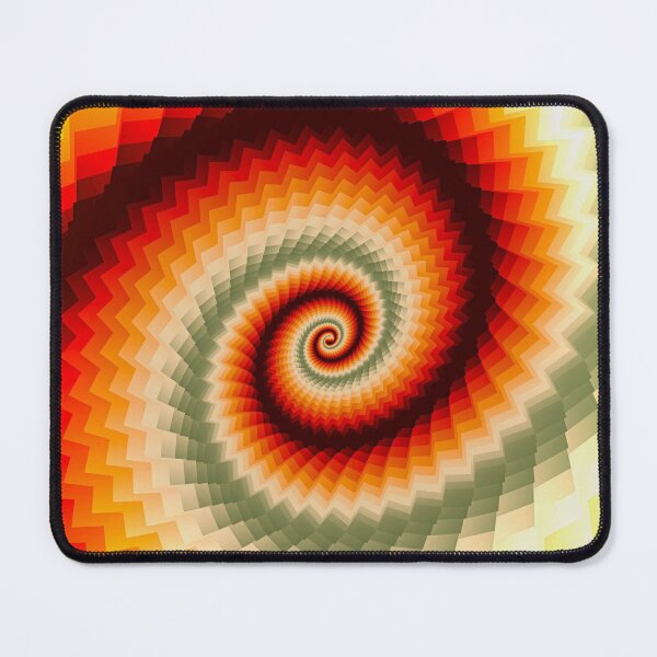 Vista previa del artículo con la obra «Espiral psicodélica colorida », diseñado y vendido por Ksaavet.