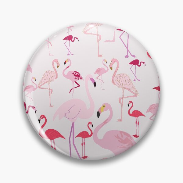 Item preview, Cute Pink Flamingo Obsessed Pattern designed and sold by By Roqia.