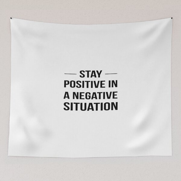 Item preview, Stay positive in a negative situation  designed and sold by KHAFiT.