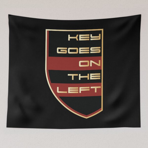 Item preview, Key Goes on the Left  designed and sold by evedwards14.