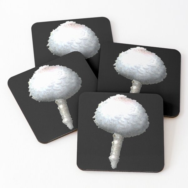 Item preview, Bright white mushroom designed and sold by Wizardlordbriar.