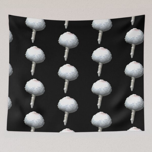 Item preview, Bright white mushroom designed and sold by Wizardlordbriar.