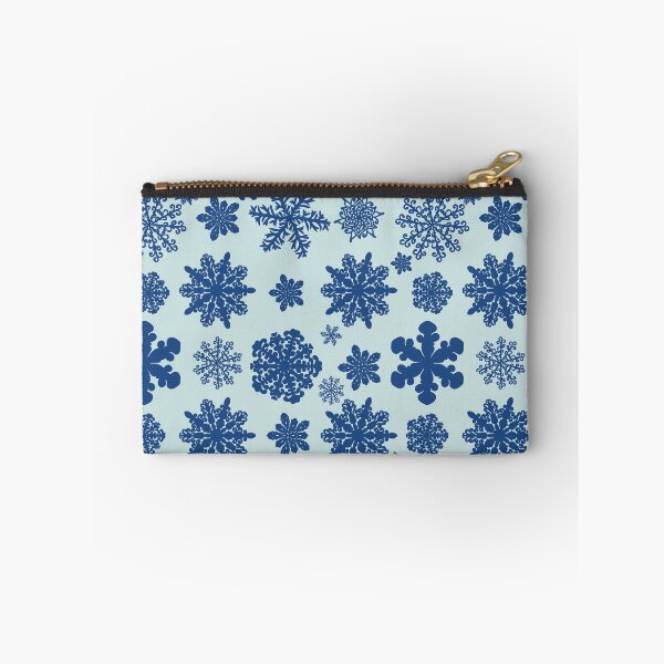 Item preview, Winter Theme Snowflake Pattern in Blue designed and sold by LiveAesthetic.
