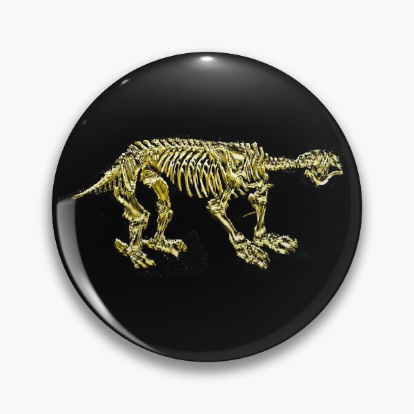 Item preview, golden skeleton of a polar bear designed and sold by SMILE88.