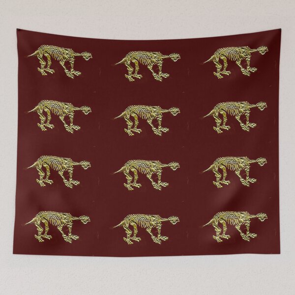 Item preview, golden skeleton of a polar bear designed and sold by SMILE88.