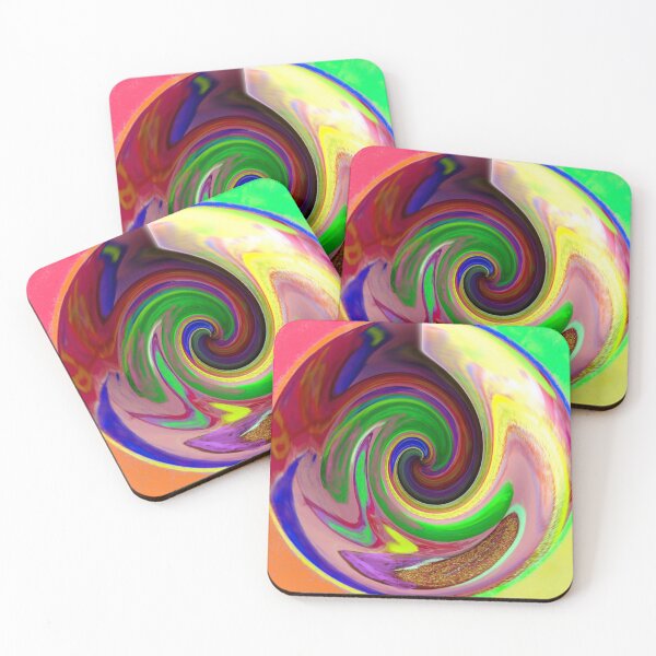 Item preview, "Swirling III", a lyrical colour field abstract painting designed and sold by thalasson.