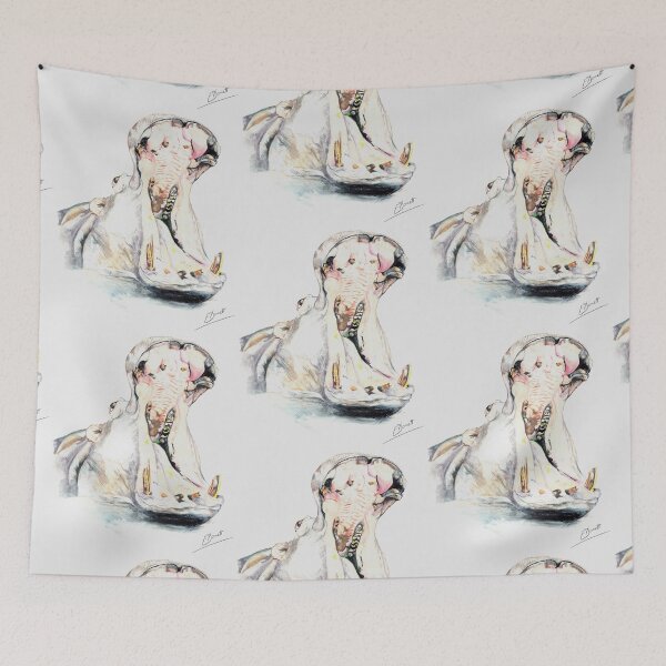 Item preview, Hippo 2 designed and sold by lizdomett.