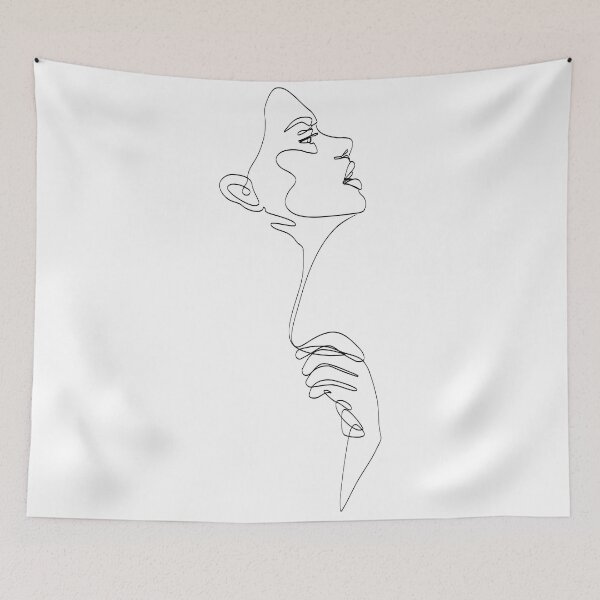 Item preview, One Line Art Woman designed and sold by Tinteria.
