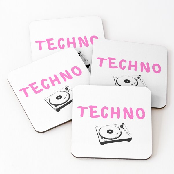 Item preview, techno turntable pink dj designed and sold by Artycreative1.