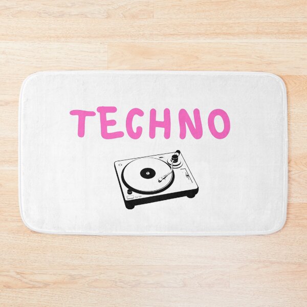 Item preview, techno turntable pink dj designed and sold by Artycreative1.